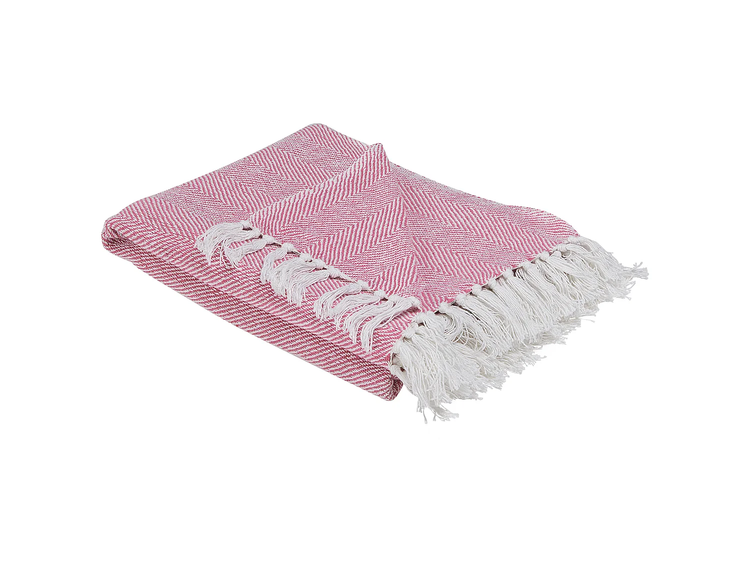 Coperta TANGIER Cotone 130 x 160 cm Rosa