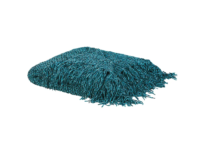 Decke smaragdgrün 150 x 200 cm Polyester Hamat