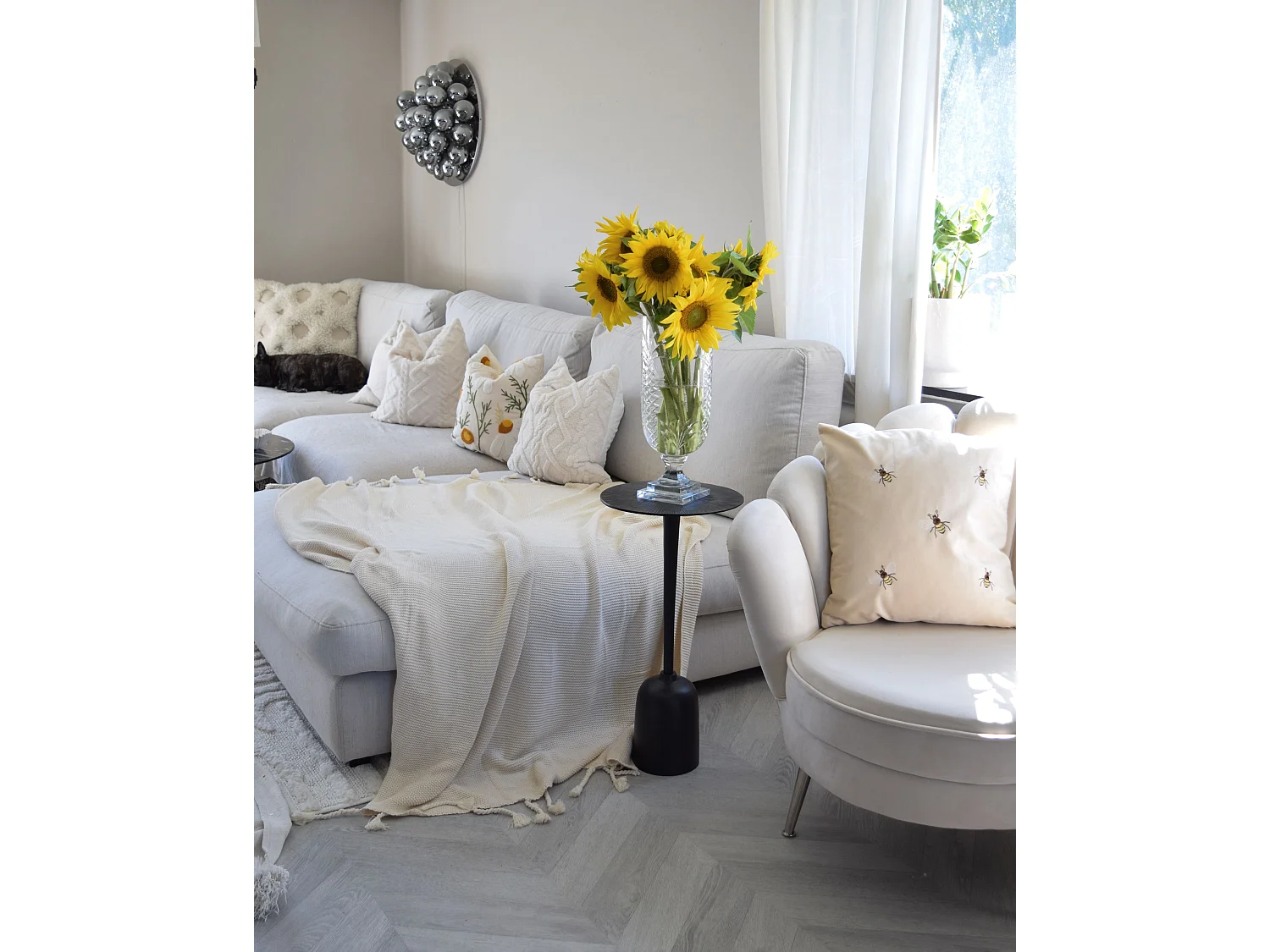 Kuscheldecke NAZILLI Baumwolle 125 x 150 cm Beige