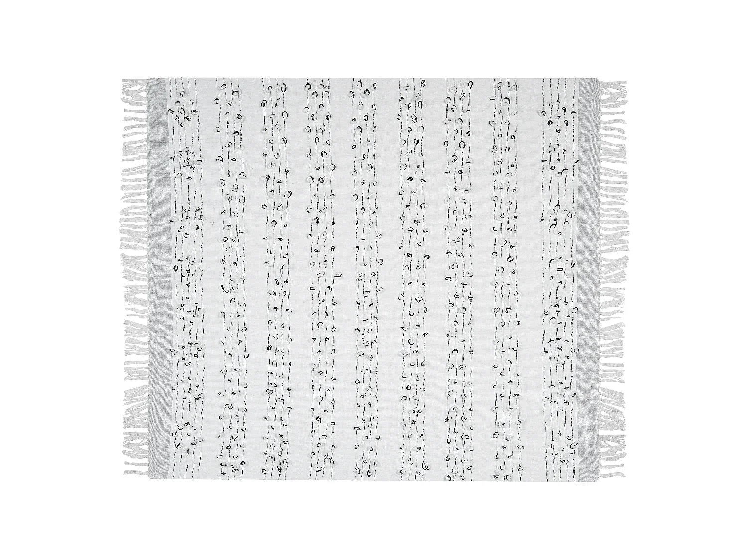 Koc YAMALAK 130 x 150 cm Jasnoszary