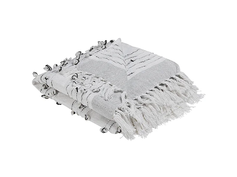 Koc YAMALAK 130 x 150 cm Jasnoszary