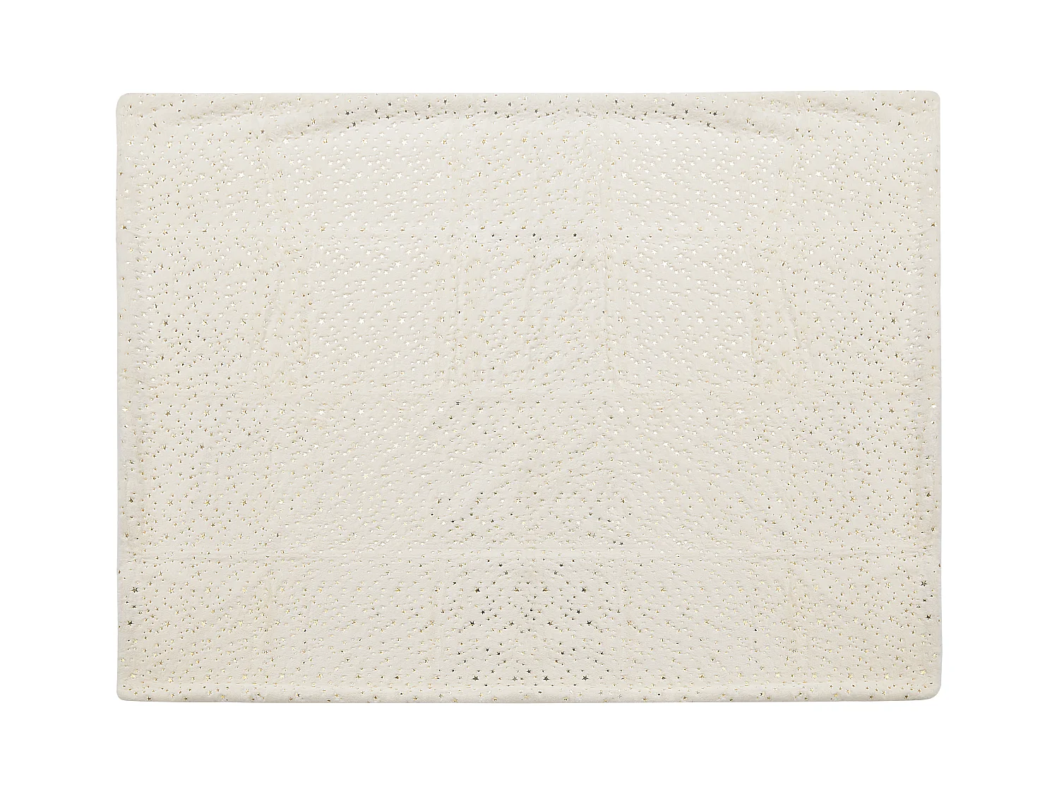 Manta ALAZEYA 130 x 180 cm Creme claro