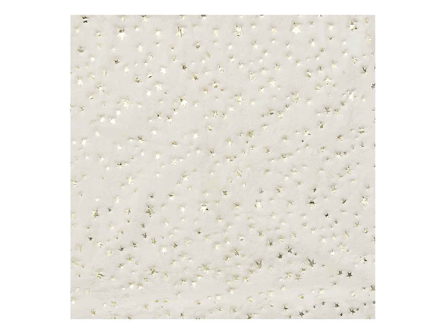 Manta ALAZEYA 130 x 180 cm Creme claro