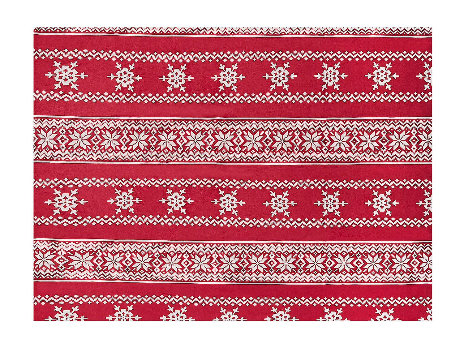 Couverture VANTAA 150 x 200 cm Rouge