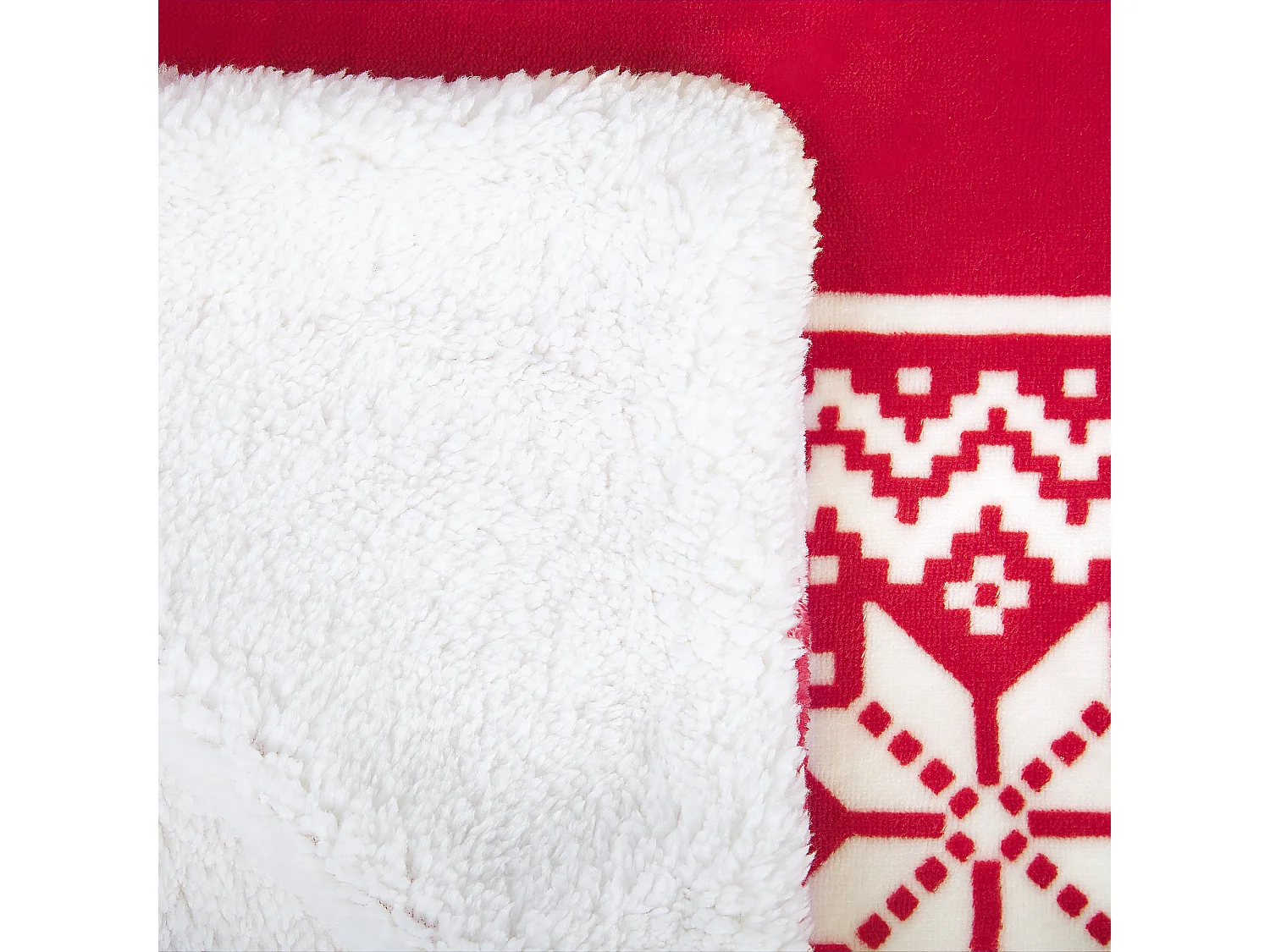 Couverture VANTAA 150 x 200 cm Rouge