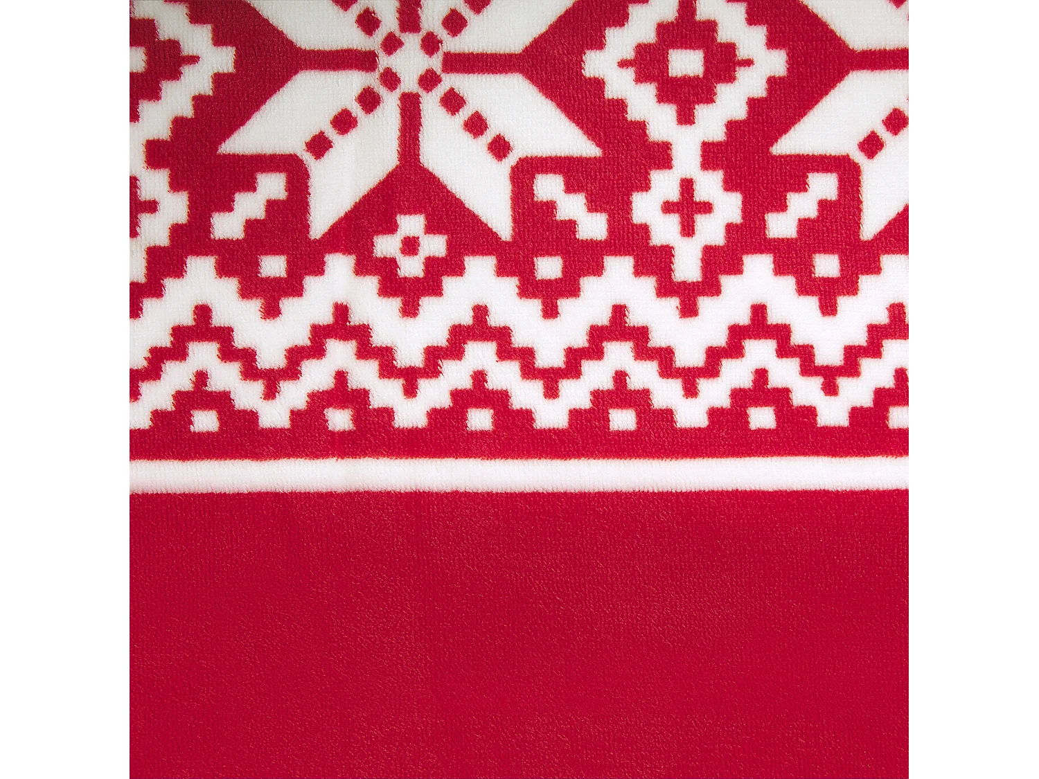 Plaid VANTAA 150 x 200 cm Rood