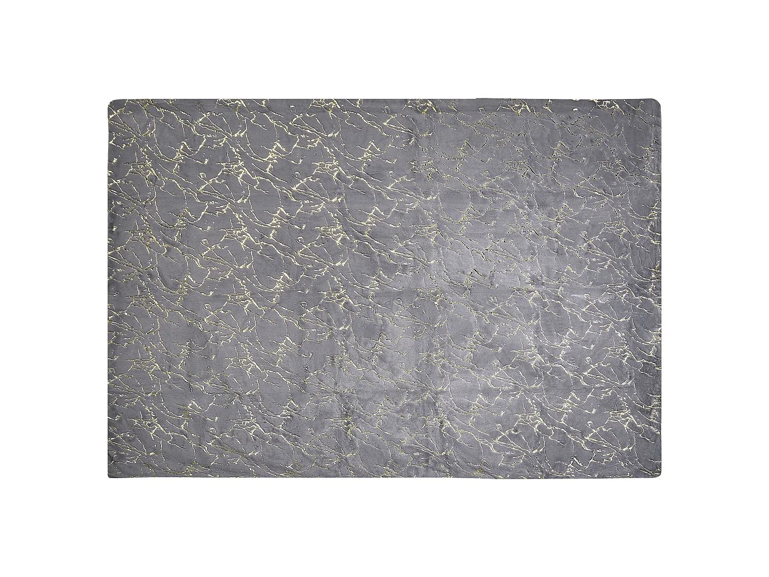Coperta GODAVARI 130 x 180 cm Grigio