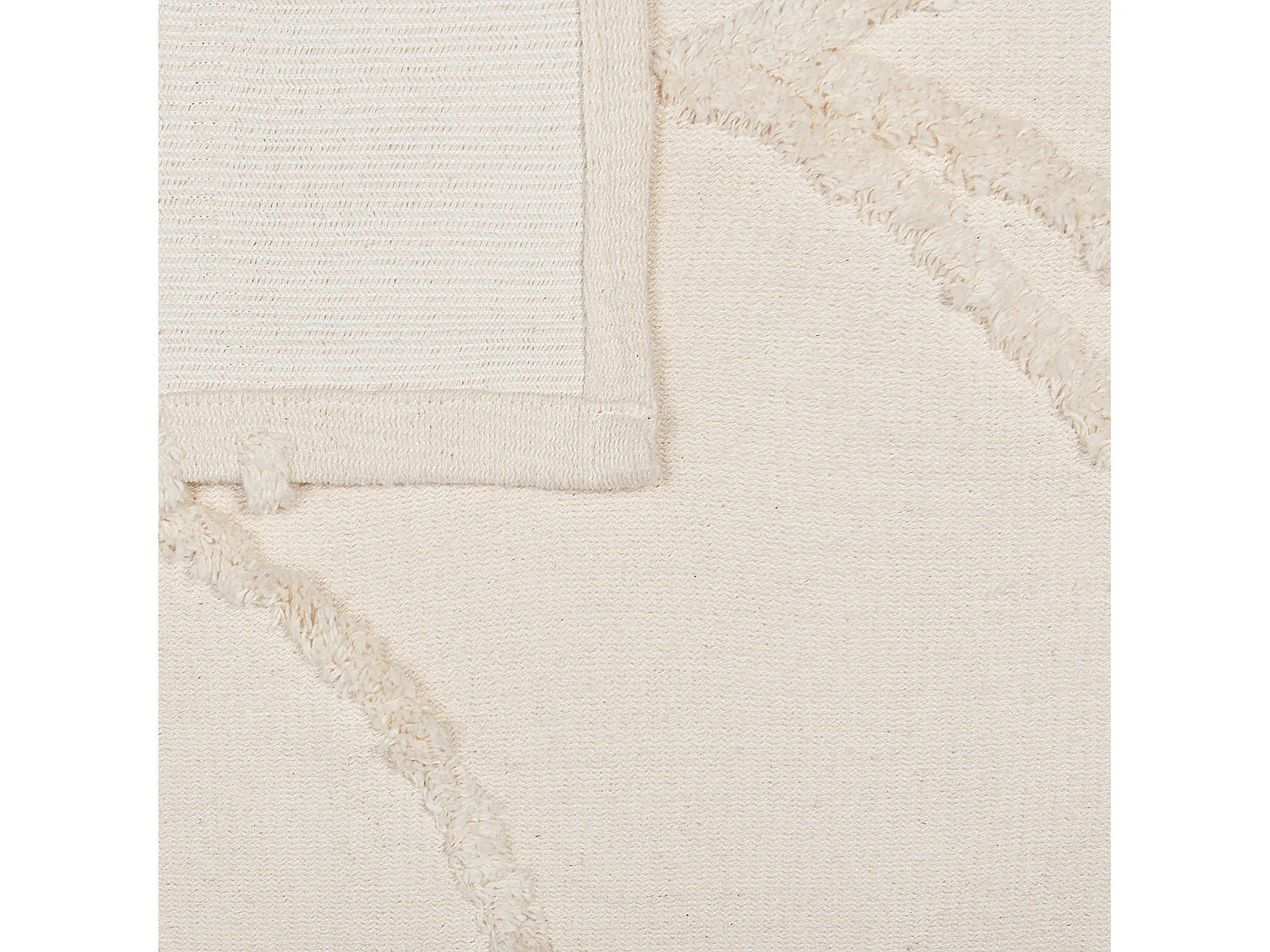 Couverture ACACIA Coton 130 x 160 cm Beige