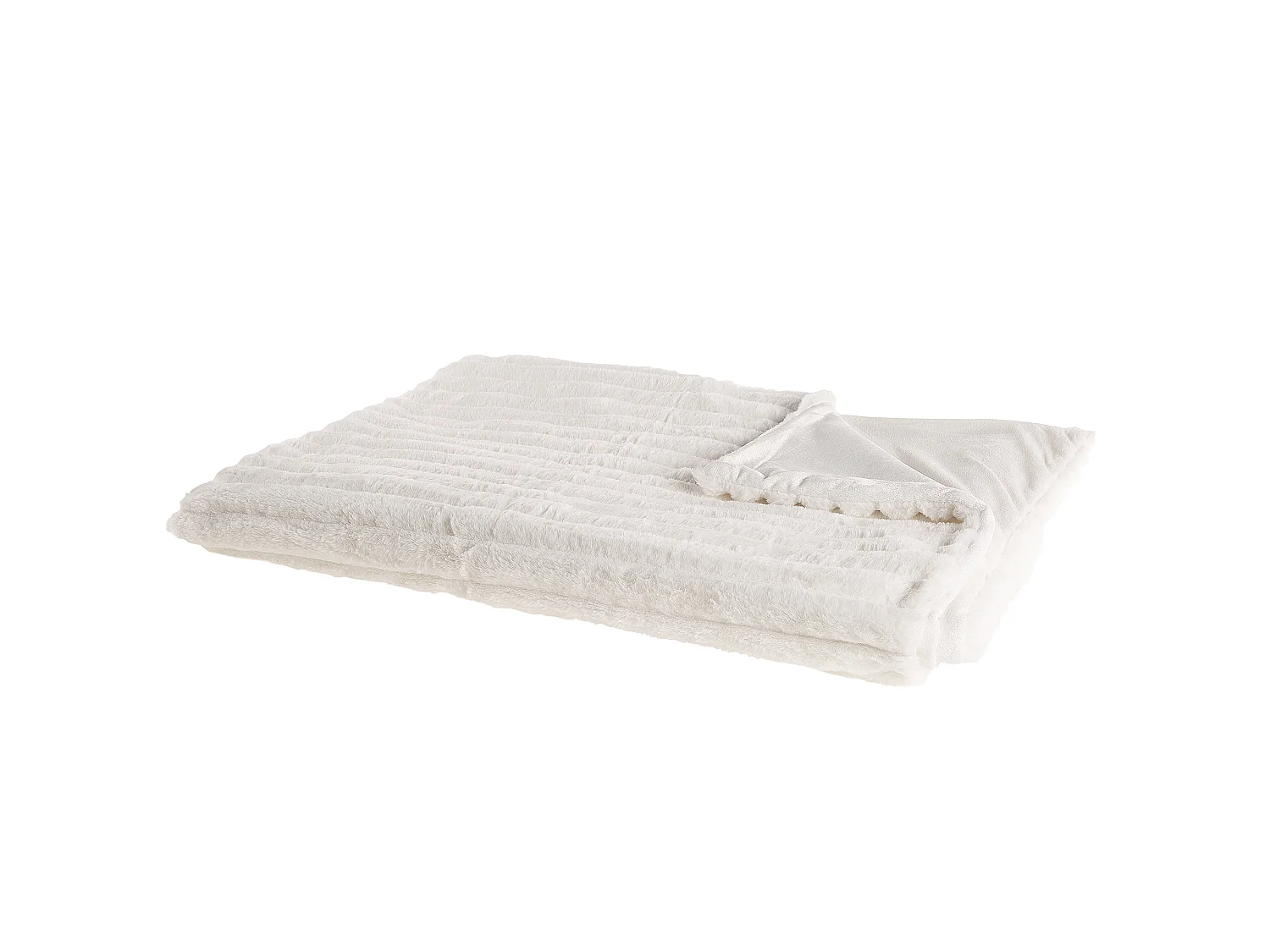 Plaid ABTEH 150 x 200 cm Wit