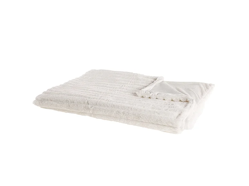 Couverture ABTEH 150 x 200 cm Blanc