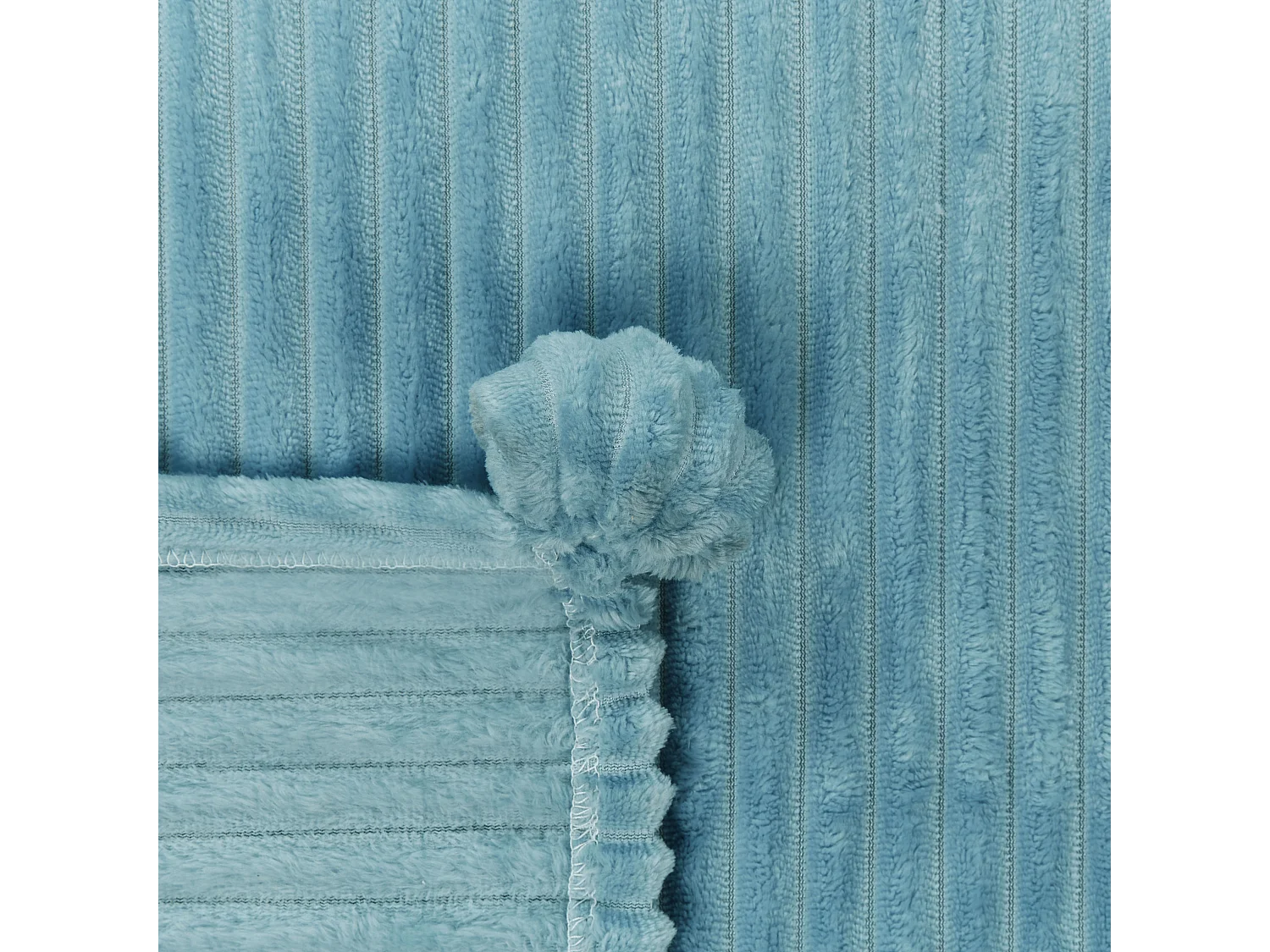 Manta KAWERI 150 x 200 cm Verde claro