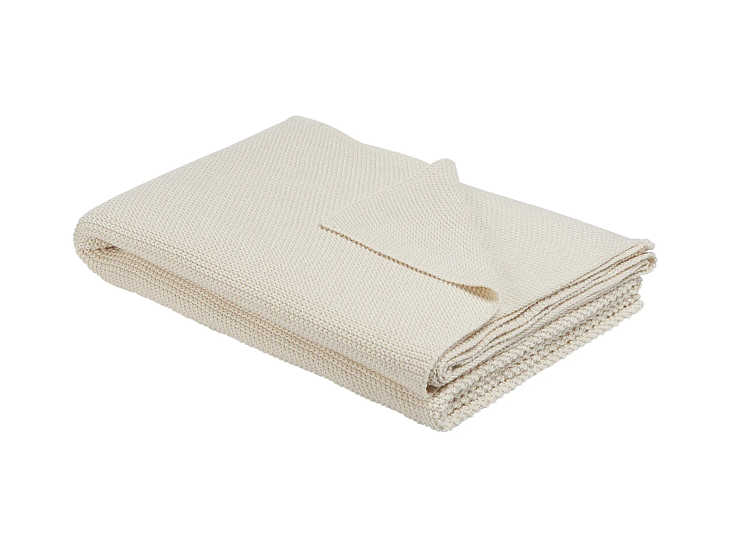 Couverture ASAKA Coton 130 x 180 cm Beige
