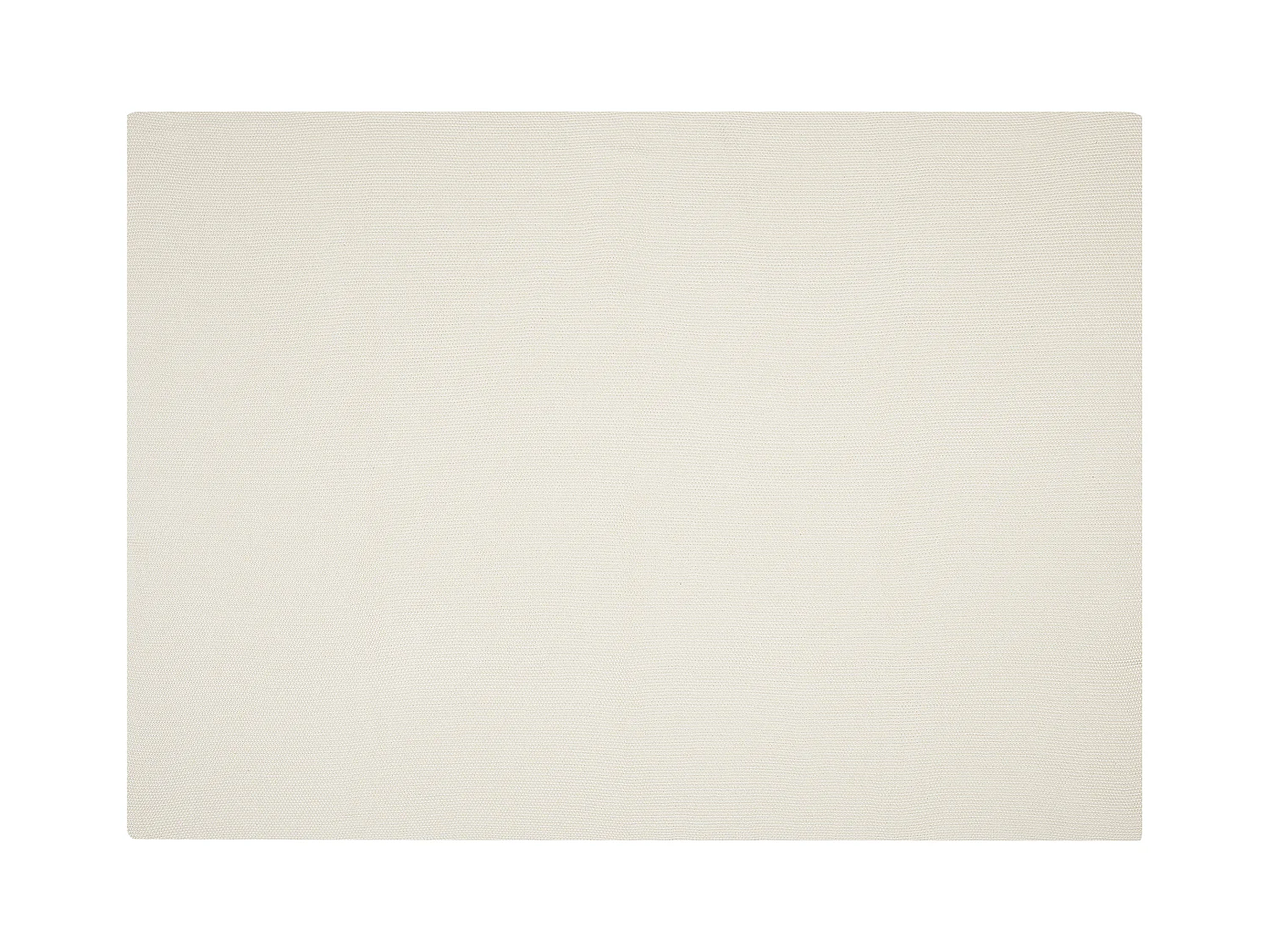 Kuscheldecke ASAKA Baumwolle 130 x 180 cm Beige