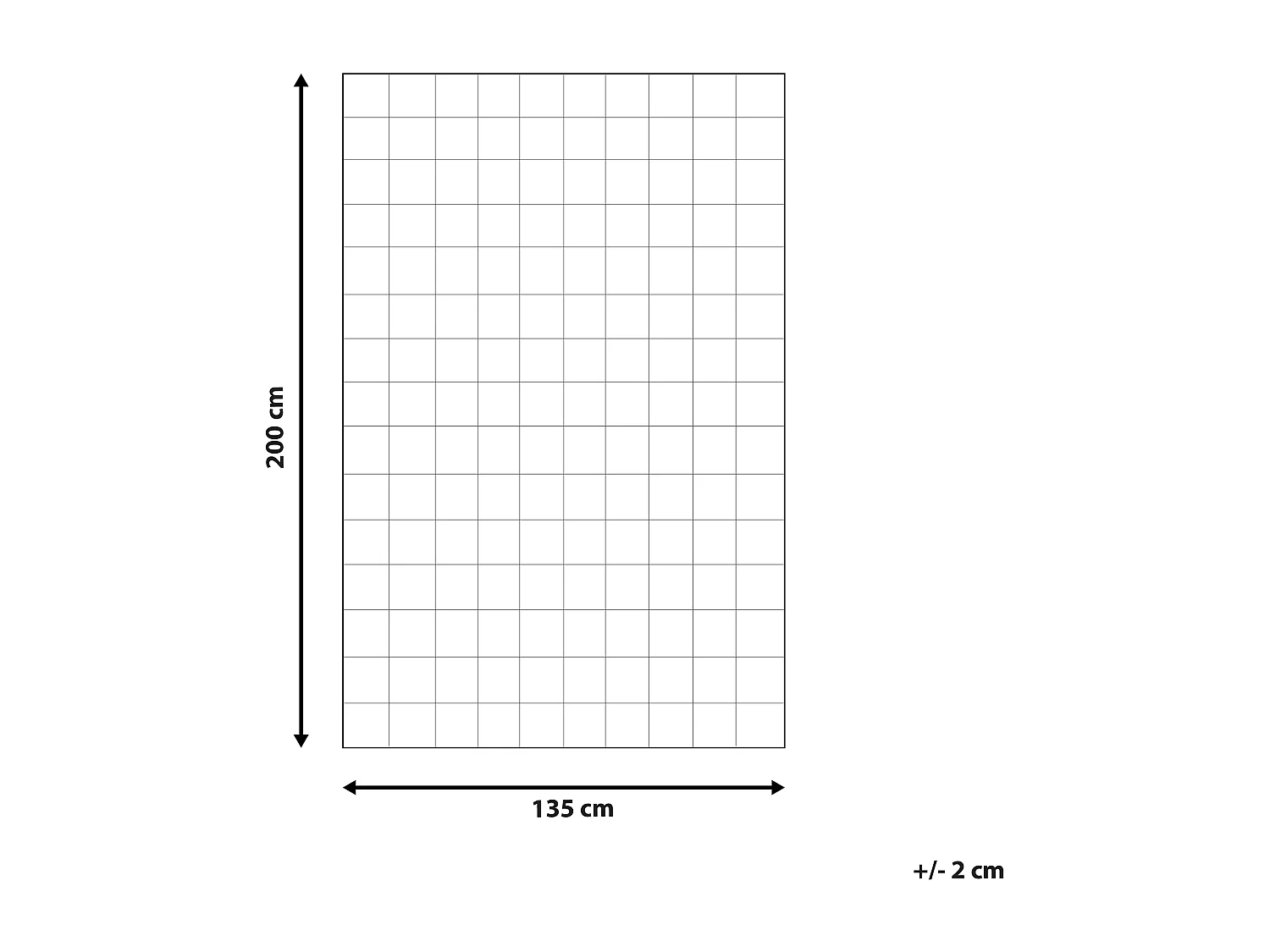 Dubbellaags 4 seizoenen KORAB Polyester 135 x 200 cm