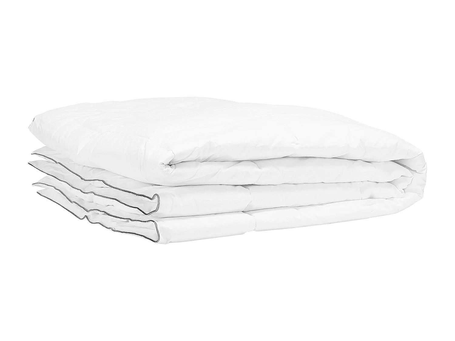 Bettdecke Japara Baumwolle weiß 200 x 220 cm Mikrofaser Füllung extra warm Howerla