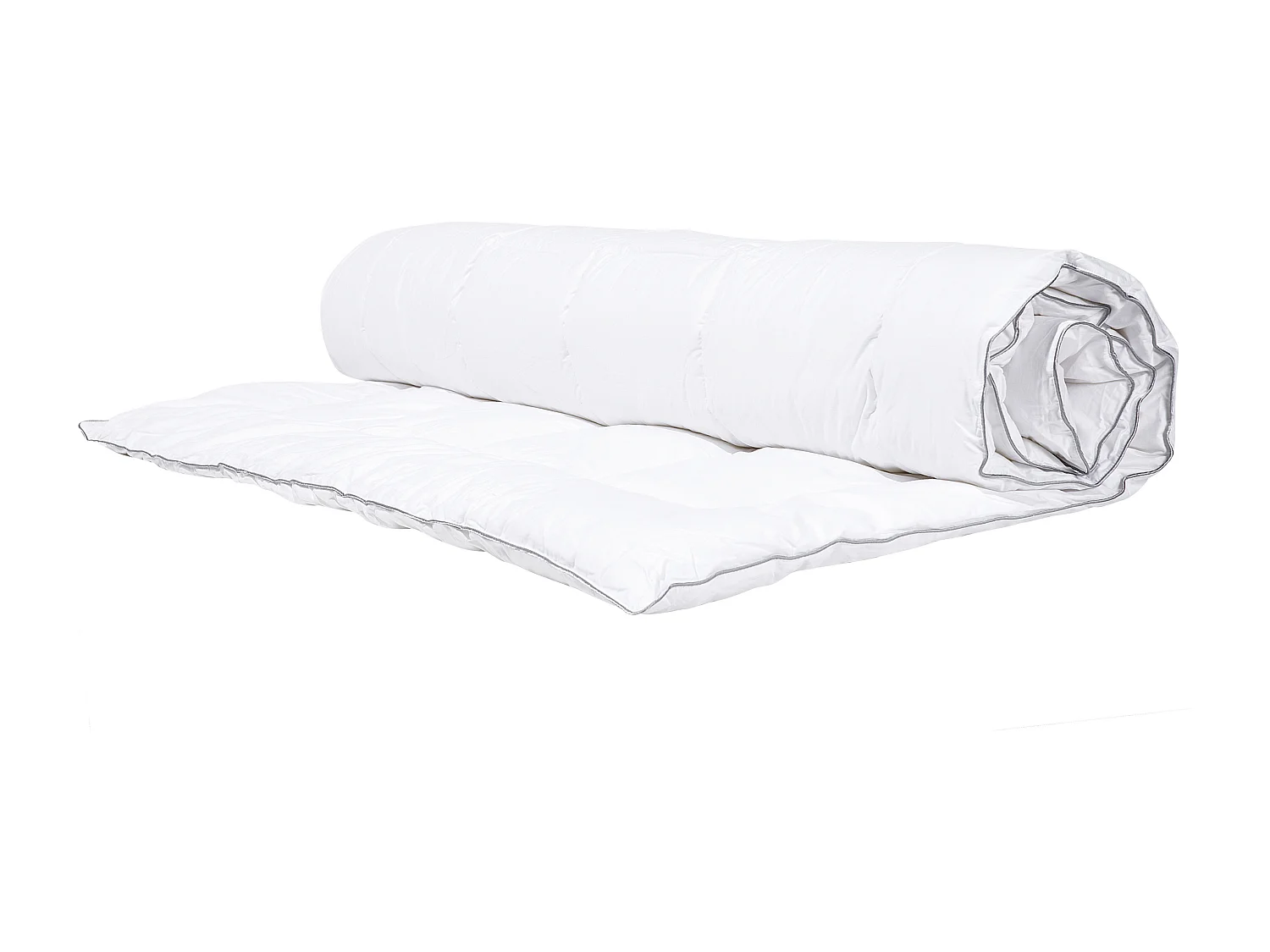 Bettdecke Japara Baumwolle weiß 200 x 220 cm Mikrofaser Füllung extra warm Howerla