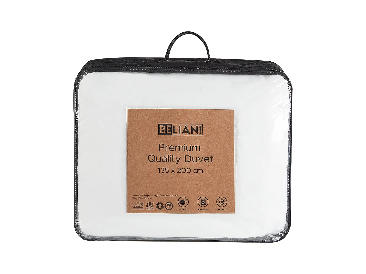 Couette très chaude LEMBERG Polyester 135 x 200 cm