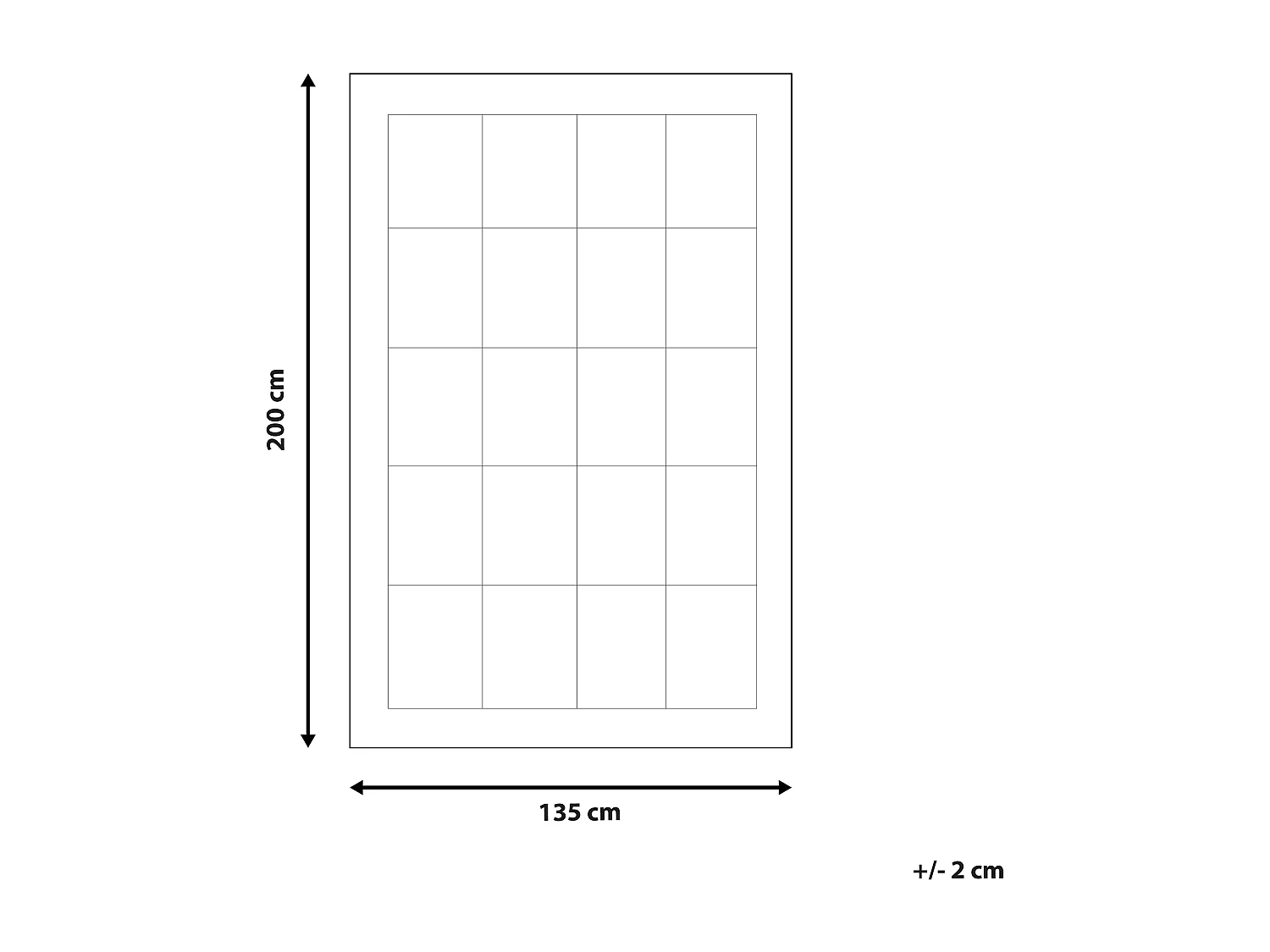 Extra warm dekbed LEMBERG Polyester 135 x 200 cm