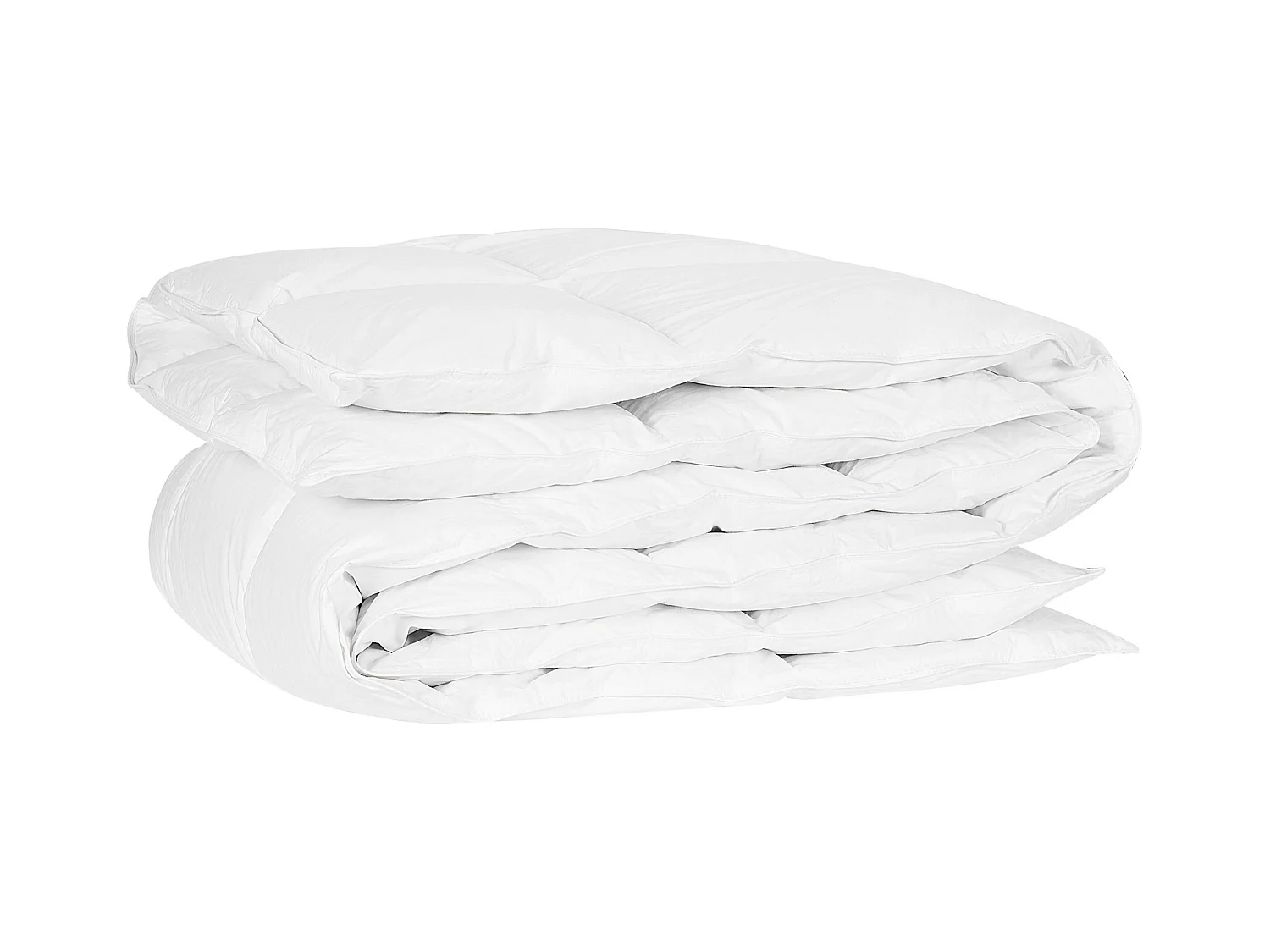 Extra Warme Bettdecke Japara Baumwolle Entendaunen weiß 155 x 220 cm Grossglockner