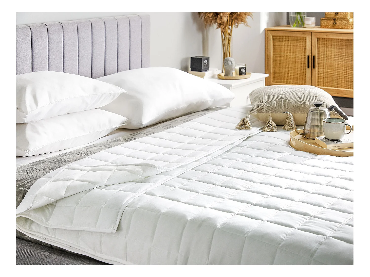 Couette double épaisseur toutes saisons KORAB Polyester 220 x 240 cm