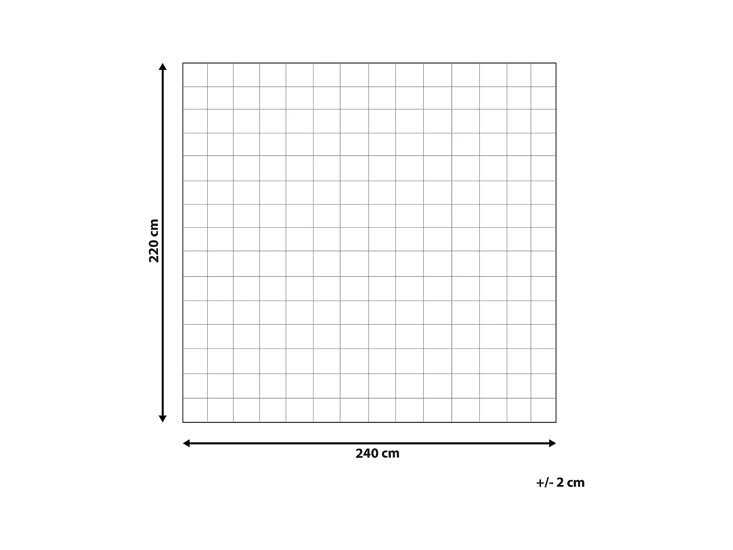 Couette double épaisseur toutes saisons KORAB Polyester 220 x 240 cm