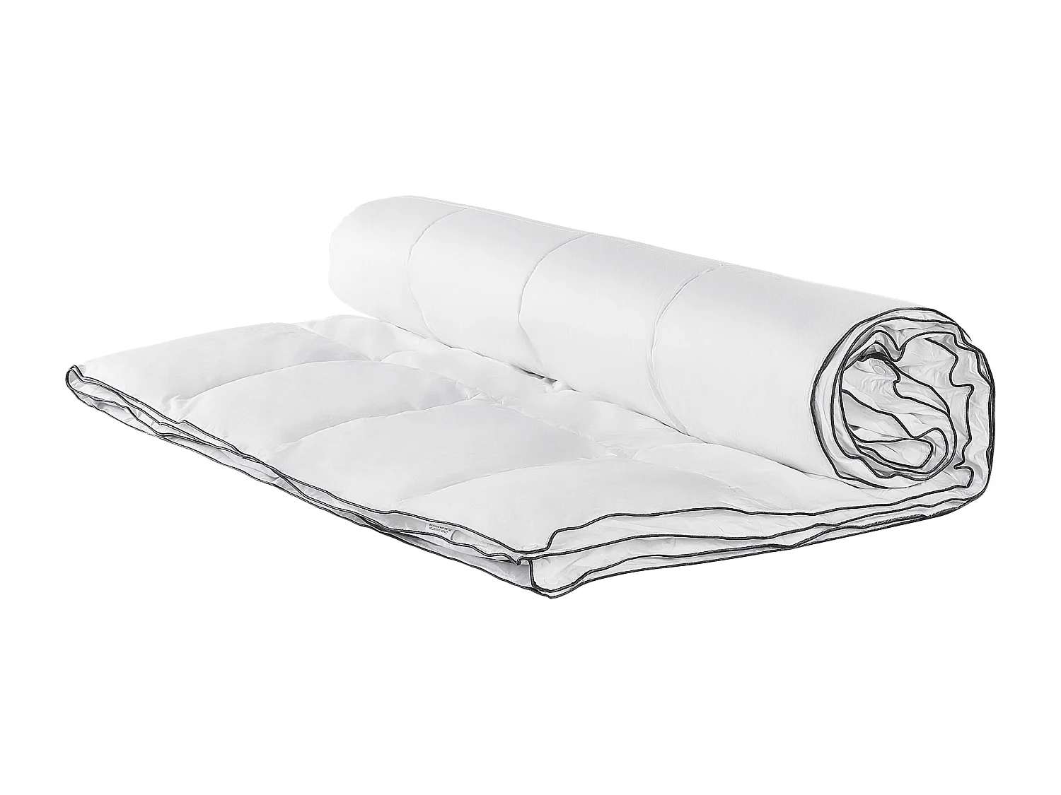 Angenehm weiche Steppdecke aus Japara Baumwolle in Weiß 200 x 220 cm Teleno