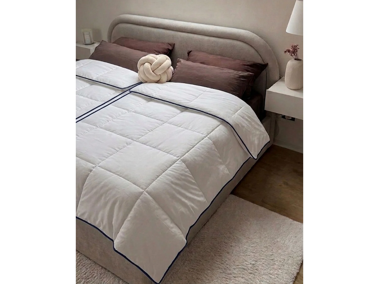 Couette moyennement chaude KOUTRA Microfibre 135 x 200 cm