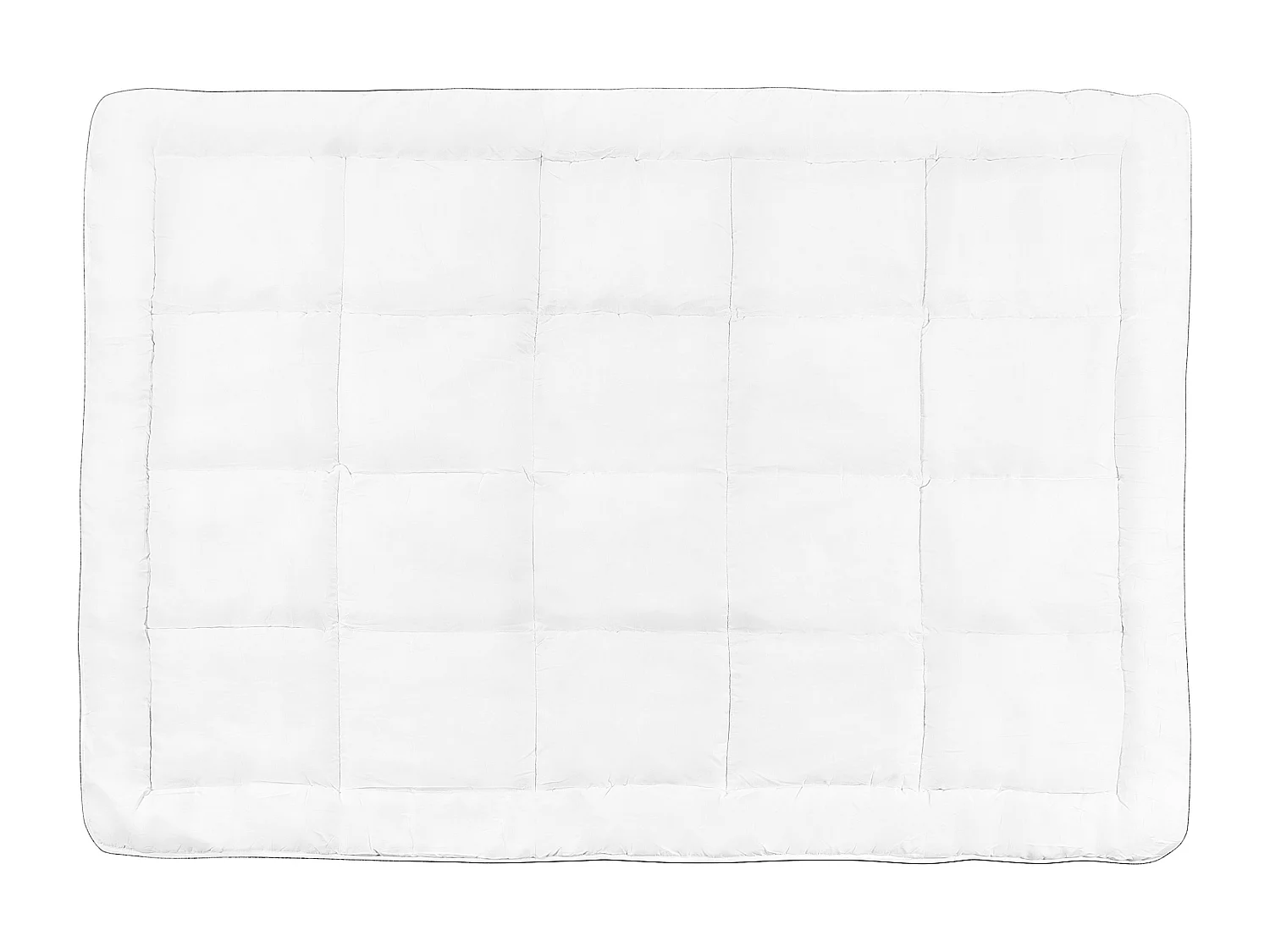 Extra warme Bettdecke Mikrofaser weiß 155 x 220 cm Ganzjahresdecke Lemberg