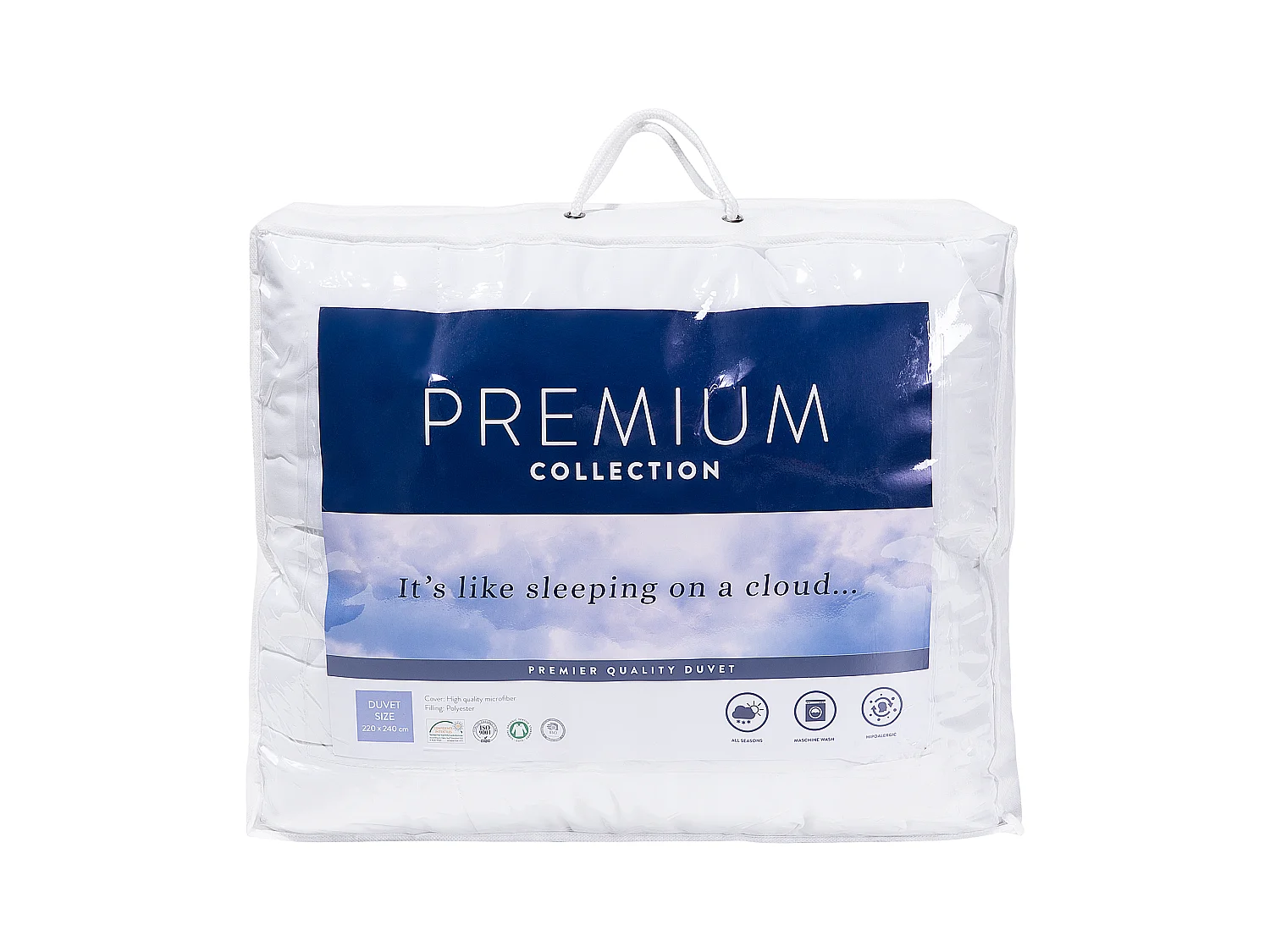 Couette très chaude LEMBERG Polyester 220 x 240 cm