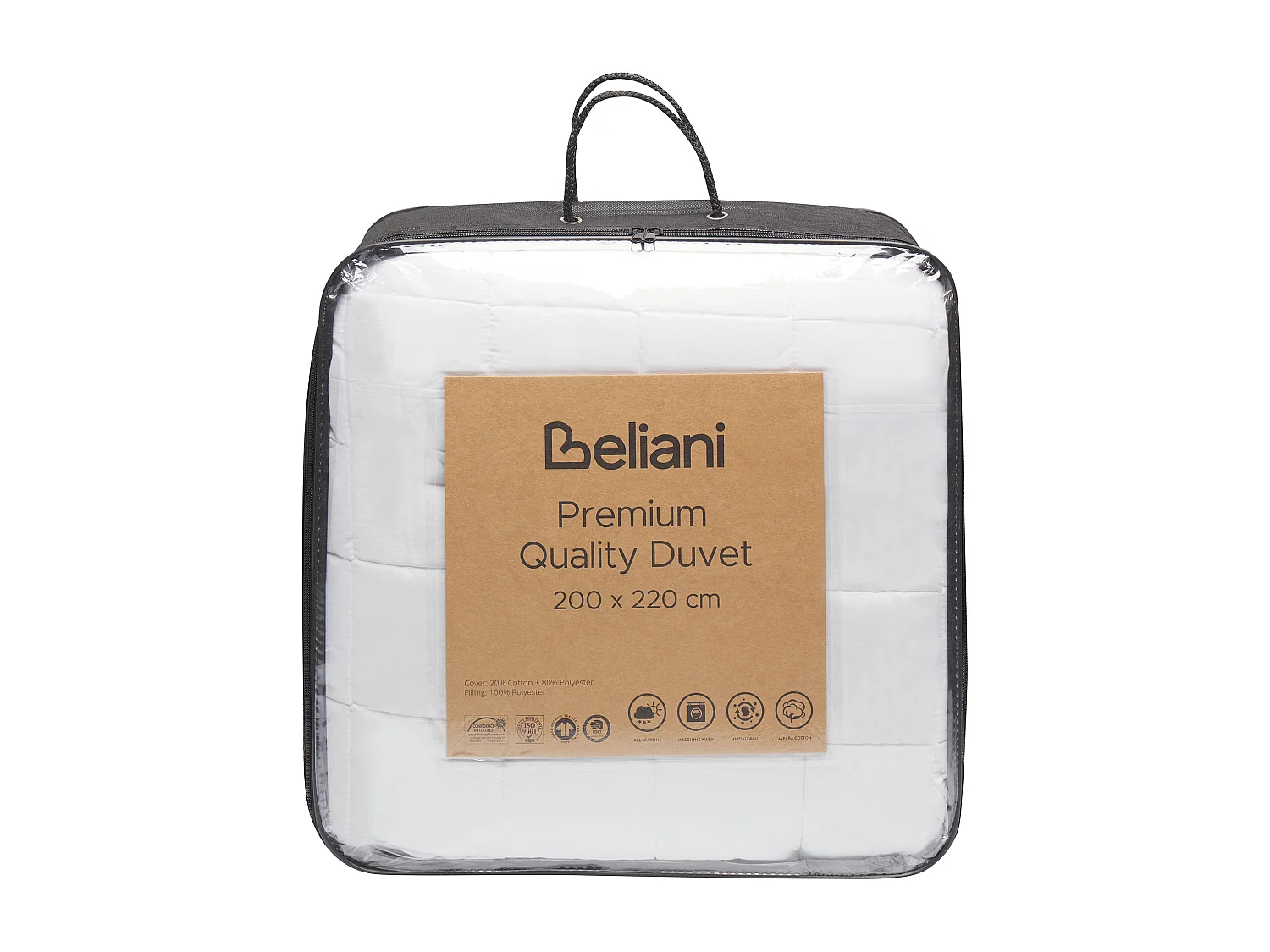 Couette légèrement chaude ANNAPURNA Polyester 200 x 220 cm