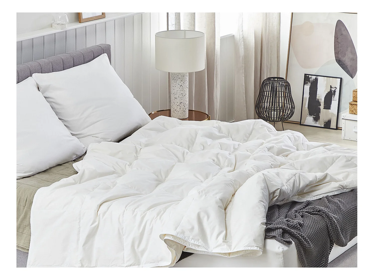 Dubbellaags 4 seizoenen TAUFSTEIN Veren 220 x 240 cm