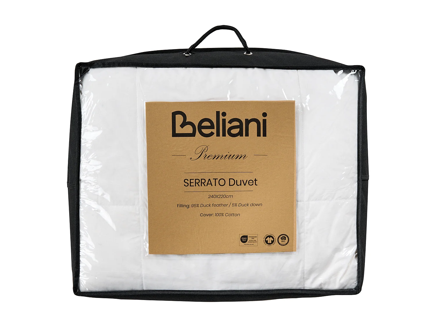 Piumino a doppio strato Tutta la stagione TAUFSTEIN Piume 220 x 240 cm