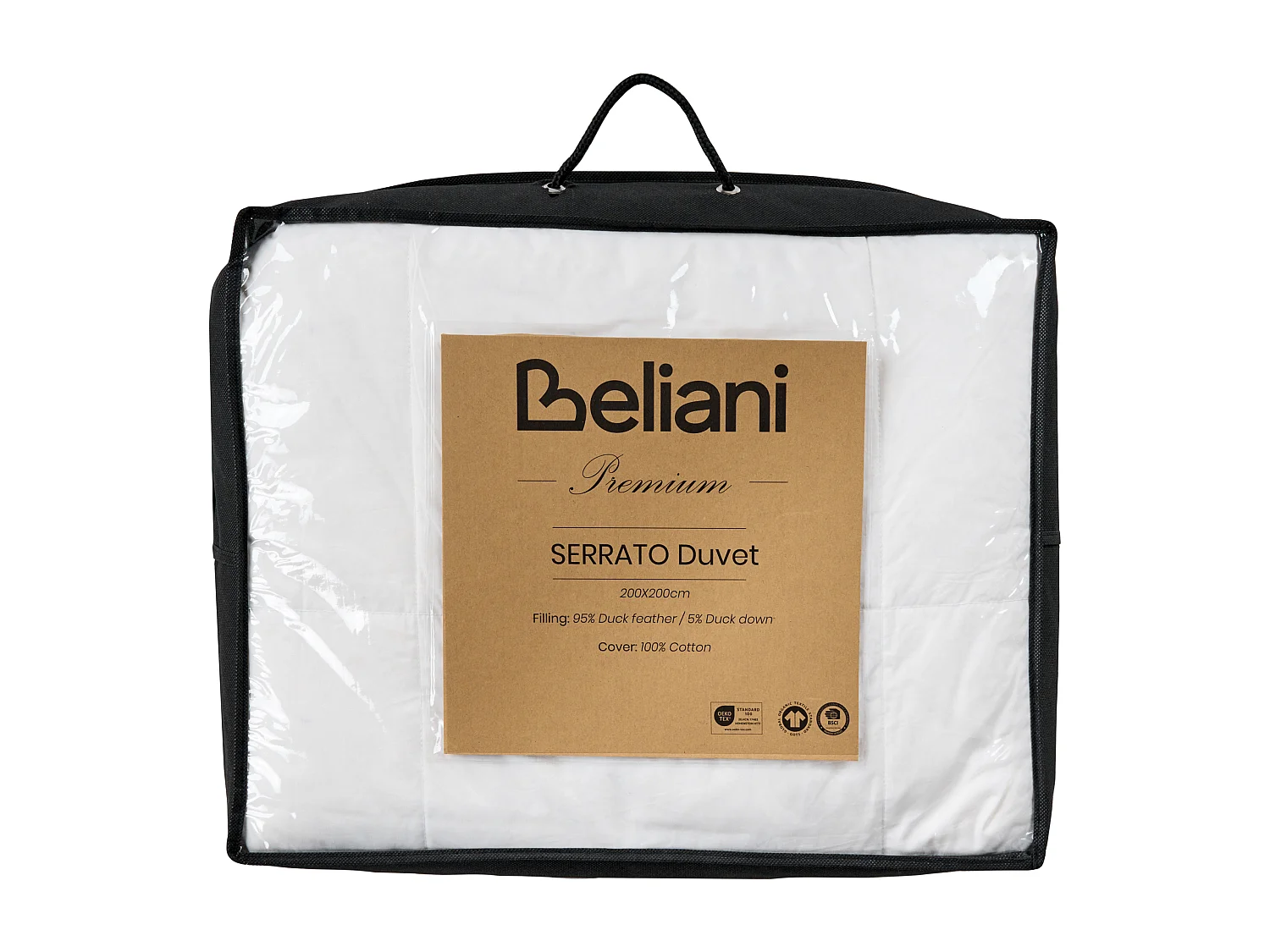 Duvet SERRATO 200 x 200 cm