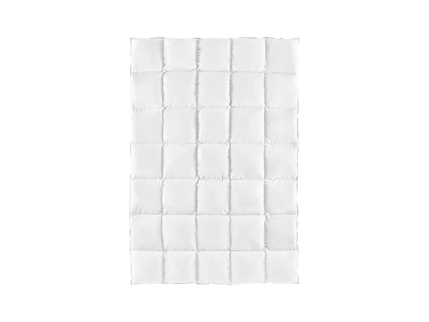 Extra Warme Bettdecke Japara Baumwolle Entendaunen weiß 135 x 200 cm Grossglockner