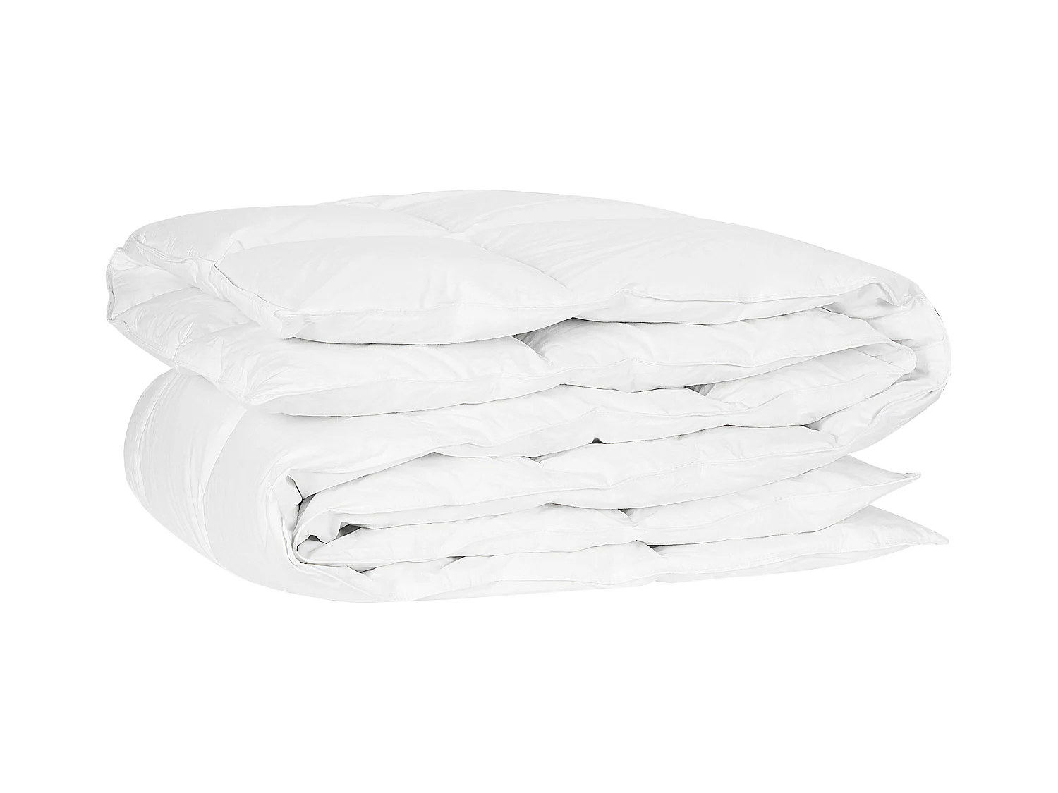 Extra Warme Bettdecke Japara Baumwolle Entendaunen weiß 135 x 200 cm Grossglockner
