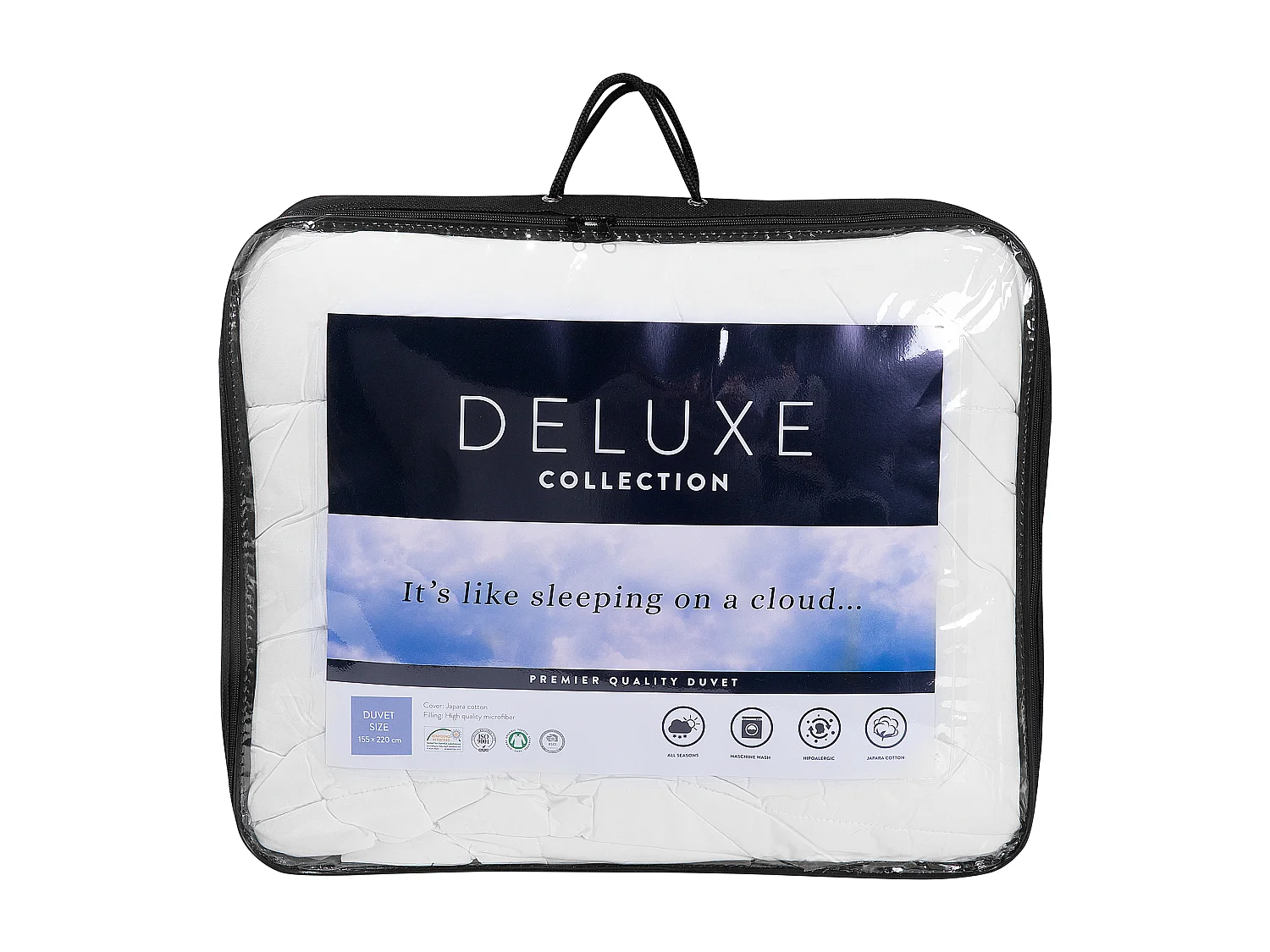 Dekbed medium warm HOWERLA Polyester 155 x 220 cm