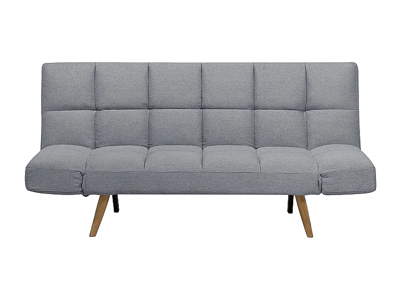 Schlafsofa INGARO Stoff Grau 2-Sitzer