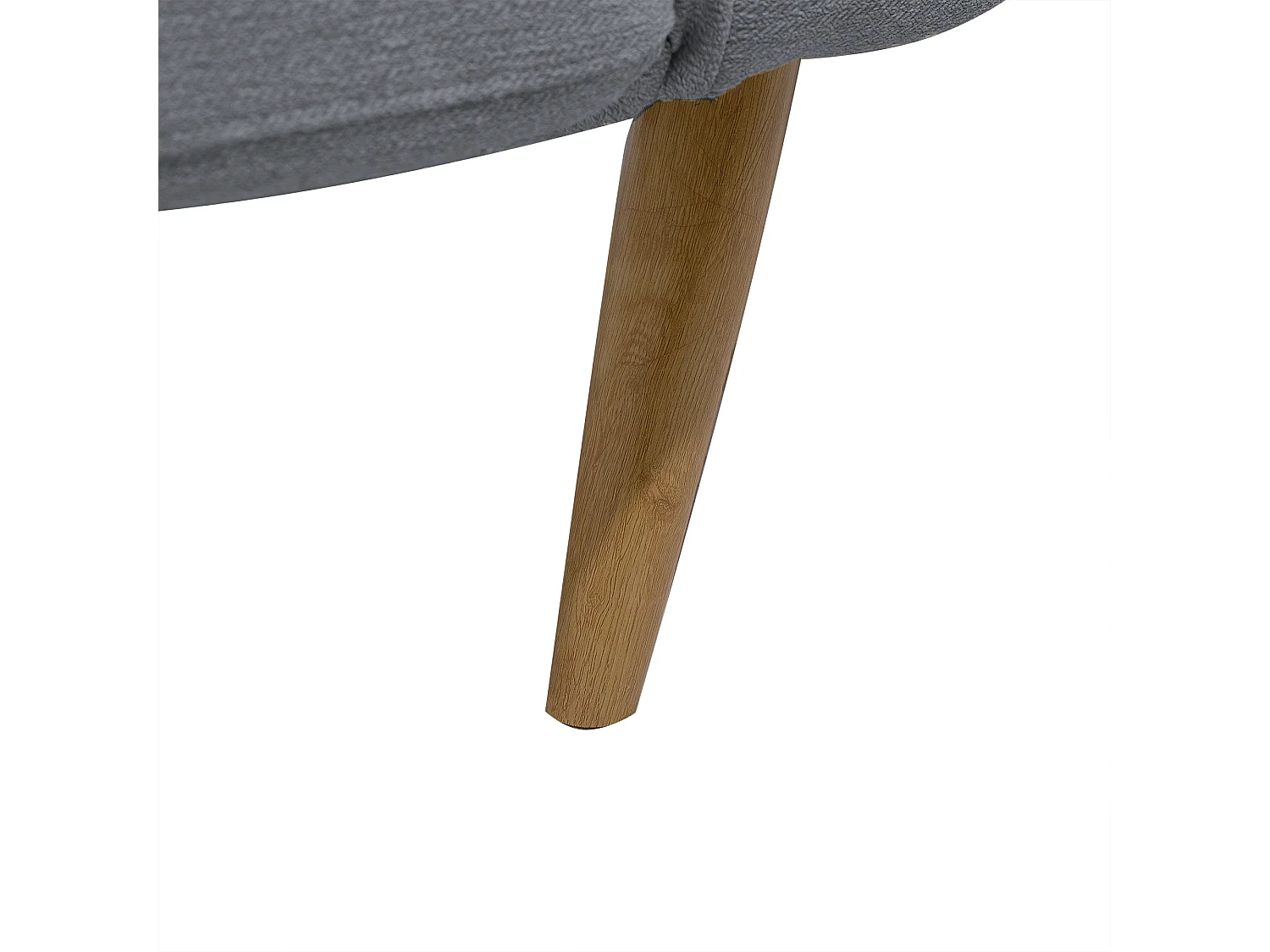 Divano letto INGARO Tessuto Grigio 2 posti