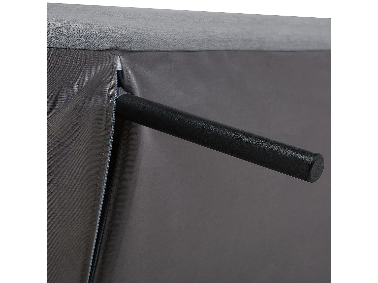 Schlafsofa INGARO Stoff Grau 2-Sitzer