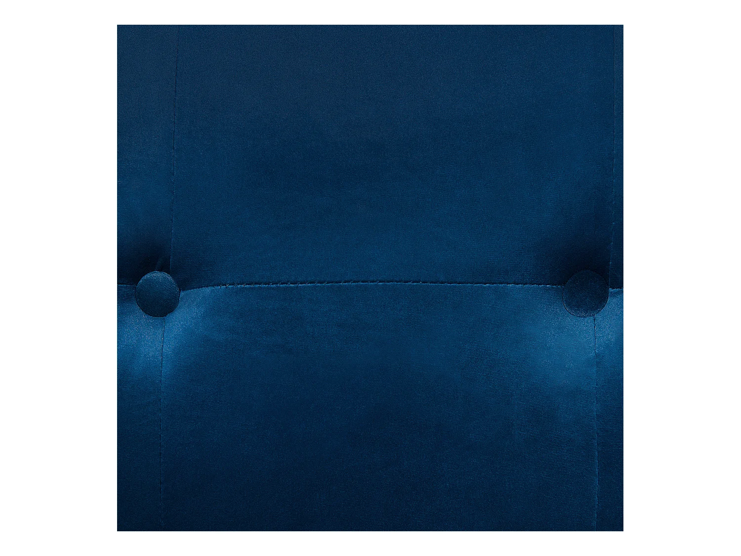 Bank AVALDSENES Fluweel Marineblauw 3-zitter