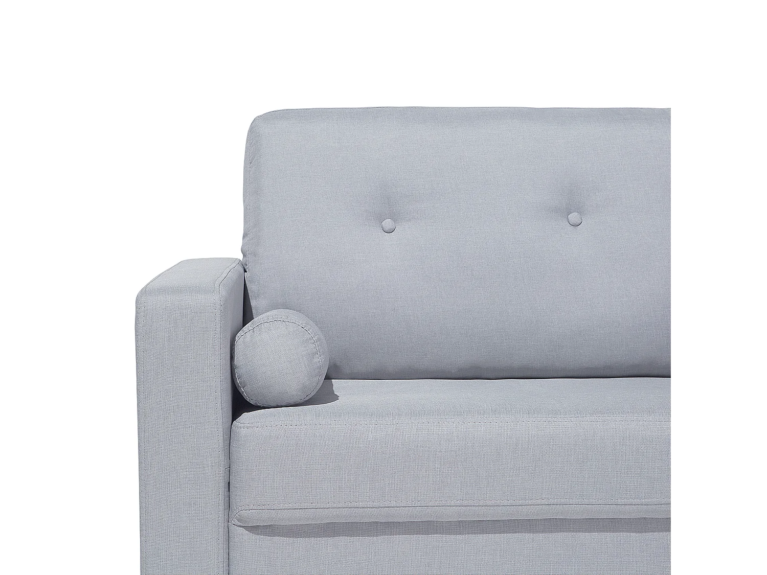 Sofa KALMAR Jasnoszary dla 2 osób