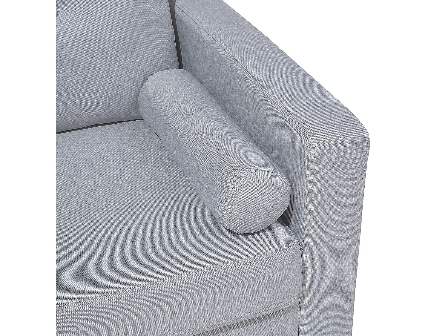 Sofa KALMAR Jasnoszary dla 2 osób