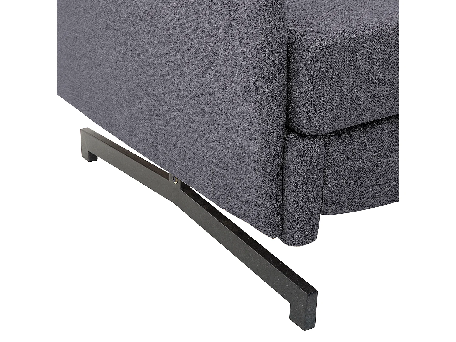 Canapé-lit 2 places BELFAST Tissu Gris