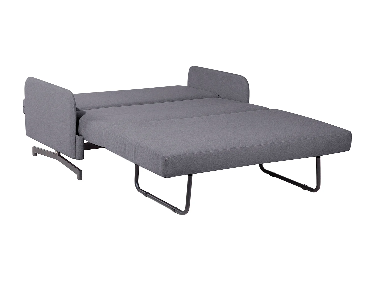 Canapé-lit 2 places BELFAST Tissu Gris