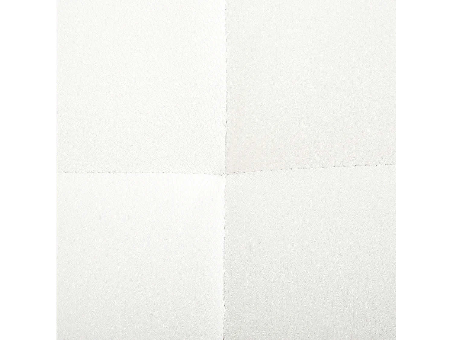 Narożnik rozkładany modułowy w kształcie U ABERDEEN Ekoskóra Biały dla 6 osób