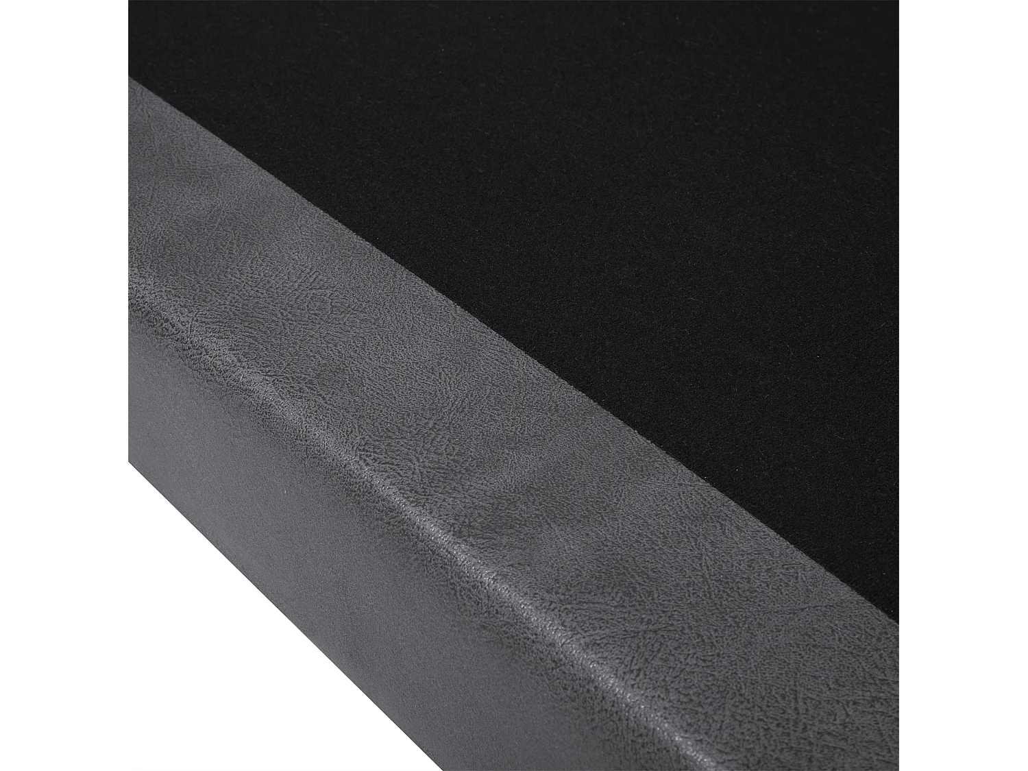 Sofá LOKKA Pele sintética Cinzento 3 lugares