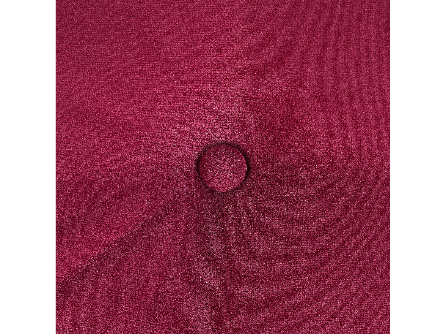 Modernes Sofa aus Samtstoff in Burgunderrot 3er Sitzer Lenvik