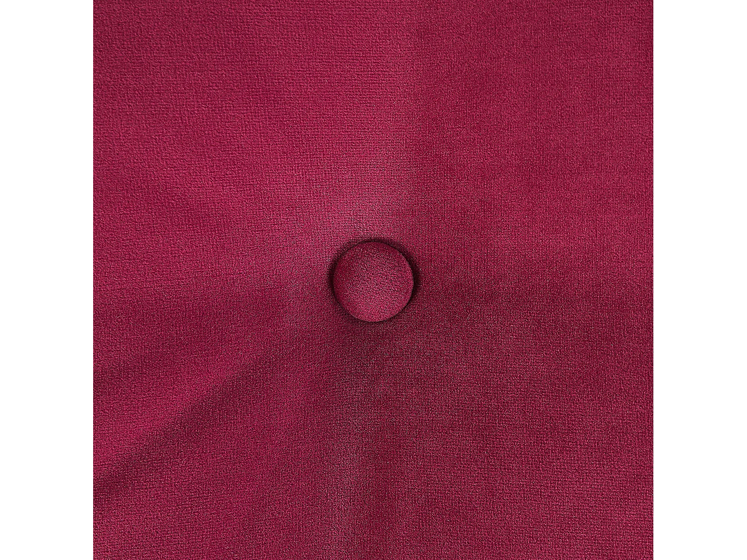 Canapé 3 places LENVIK Velours Rouge Bordeaux