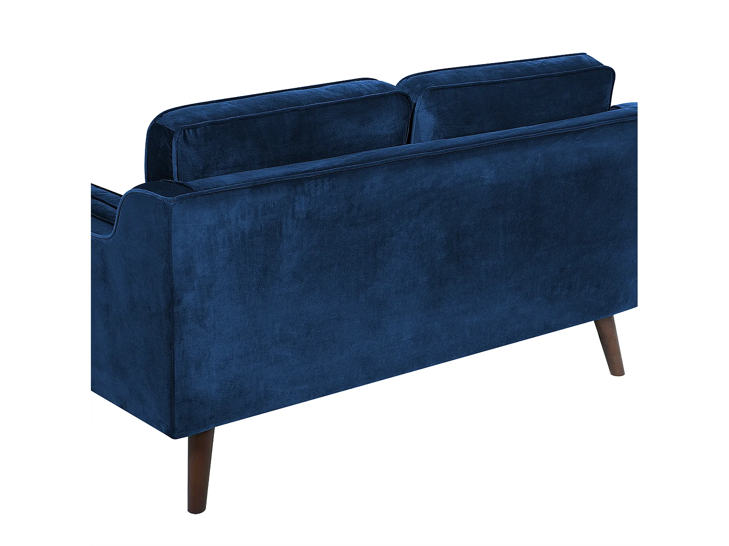 Bank LOKKA Fluweel Marineblauw 2-zitter