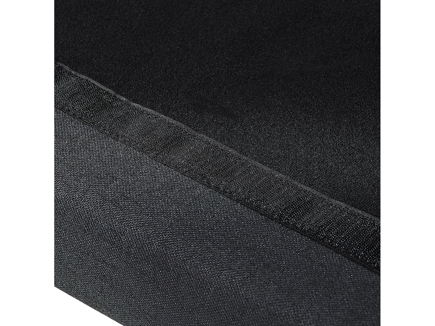 Banc rembourré 2 places SKIBBY Tissu Noir